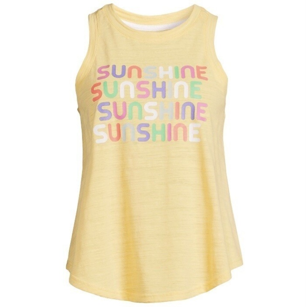 Secret Treasures Womens Sleep Tank Top Small 4-6 New with Tags Sunshine Yellow